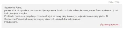 weeden - @Rapczyn: @JogurtMorelowy: Ja dostałem takie podziękowanie przedwczoraj. ;) ...