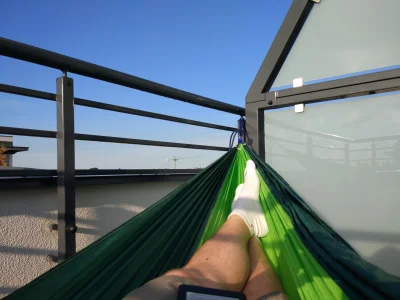 Polinik - @nicdwarazy: Z hamakiem. ( ͡º ͜ʖ͡º)