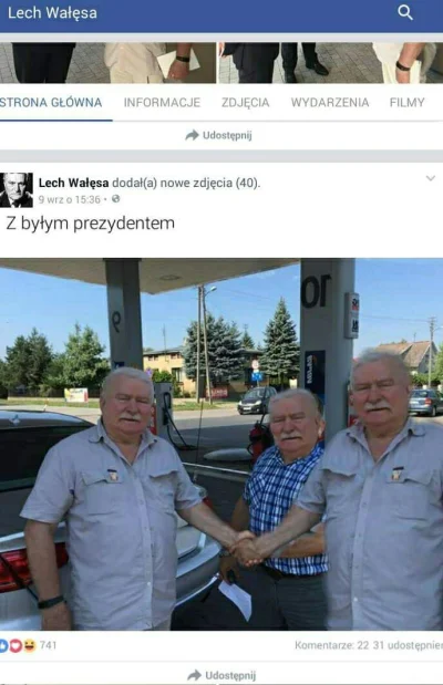 B.....u - Przeglądając profil na fb Lecha Wałęsy można zobaczyć, że mimo emerytury on...