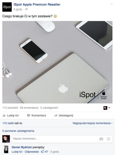 hyperlink - Czego brakuje Ci w tym zestawie?
#heheszki #apple #pieniaszki