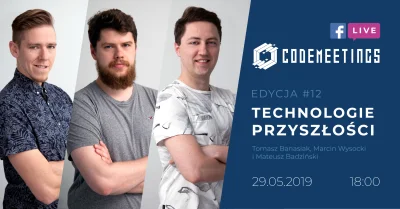 vegat - Uwaga! Notujemy w kajecikach! Kolejna edycja #CodeMeetings już jutro - spotyk...