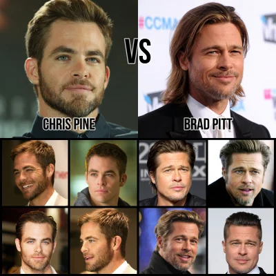 zupazkasztana - Tag zabawy: #mistermirko Runda 2, pojedynek numer 17: Chris Pine vs B...