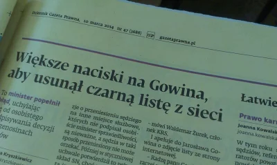 jakiinnynick - Kto u Gowina na #czarnolisto? 

#pytanie #gowincontent