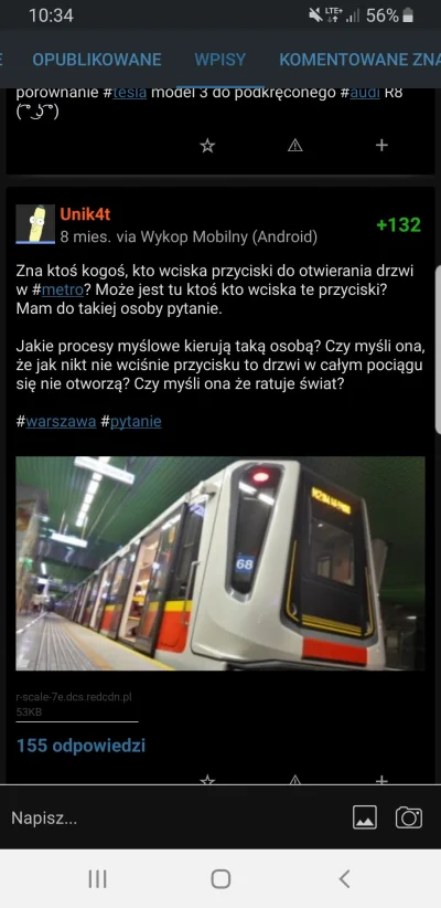 mejteusz - @Unik4t Nie no Mirku, widzę że kij w dupie i #!$%@? się jest chyba Twoją d...