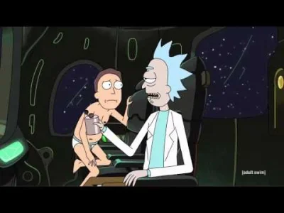 s....._ - #rickandmorty 

To chyba moja ulubiona scena. Zamiast wygodnie rozsiąść s...