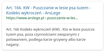 RoastieRoast - @sledz: @PanKapusta: ale wiecie, że nie wolno psa w lesie puszczać bez...