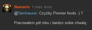 Tannhauser - @Namarin: nie ma sprawy mogę zapytać, ale musisz podać coś więcej, niż k...