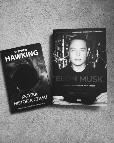 m.....f - Jeeeej, przyszły! (｡◕‿‿◕｡) #ksiazki #elonmusk #stephenhawking #spacex