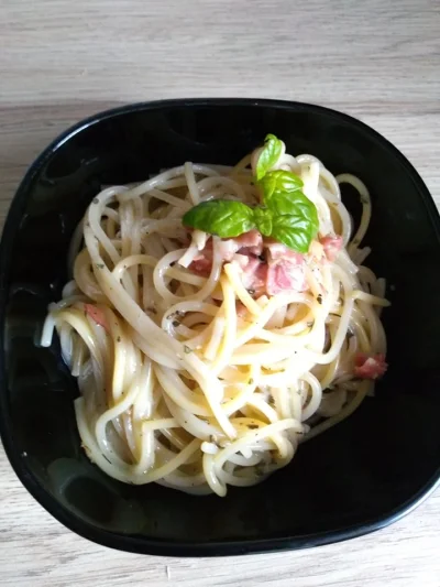 PierreDolny97 - Carbo z pecorino i guanciale ( ͡° ͜ʖ ͡° )つ──☆*:・ﾟ 
#gotujzwykopem