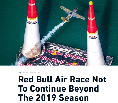 lenovo99 - Red Bull Air Race nie kontynuuje sezonu 2019 (╯︵╰,)

https://airrace.red...