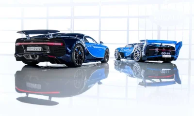 autogenpl - Do pewnego kolekcjonera z Arabii Saudyjskiej poleciał błękitny Bugatti Ch...