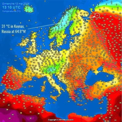 Pannoramix - Całkiem spoko maj. Dziś spadł w Polsce śnieg a na Słowacji, w Czechach i...