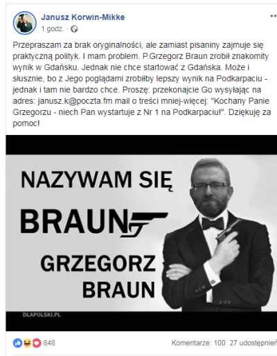 djtartini1 - @spiderek: Może nie 7X ale na pewno więcej. Korwin i Berkowicz nawet nie...