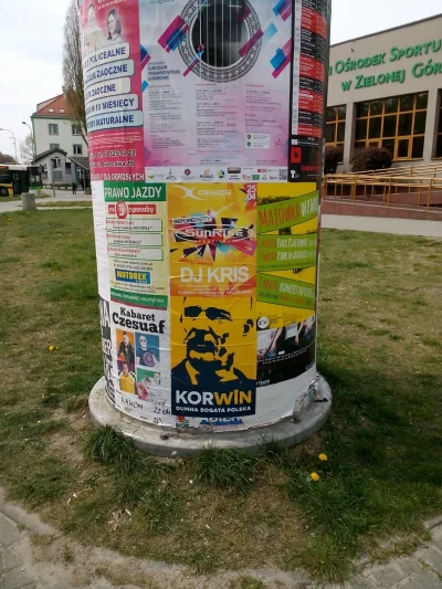 tanihaszcz - Prawilnie niezaklejony przez nikogo plakat.

#korwin #zielonagora #jkm