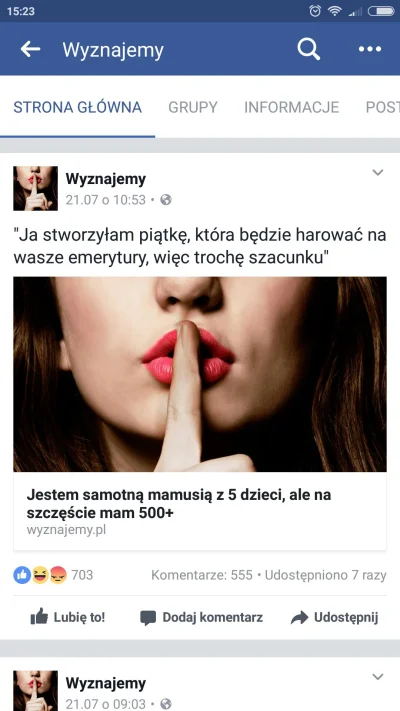 md23 - Dla wszystkich tych, którzy krytykują program 500+ mam informację: odpieprzcie...