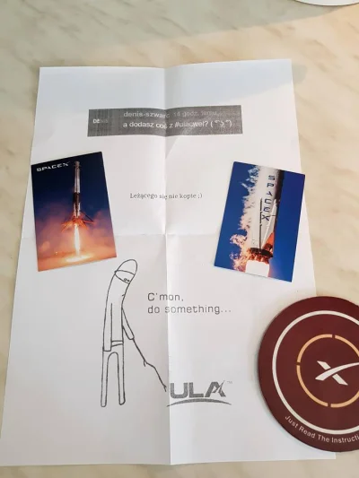 denis-szwarc - @JRtI lubię Cię :* #spacex też lubię 

SPOILER