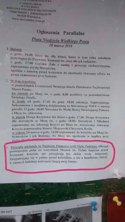 torskee - palmy od handlarzy nie przyjmują wody święconej, co innego palmy od księdza...