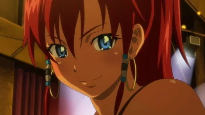 Azur88 - #randomanimeshit #anime #suiseinogargantia #bellows #redhair #blueeyes #smil...