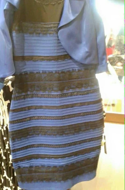 Hilde_delaGruz - Niektórzy twierdzą, że ta sukienka jest niebiesko-czarna, inni, że b...