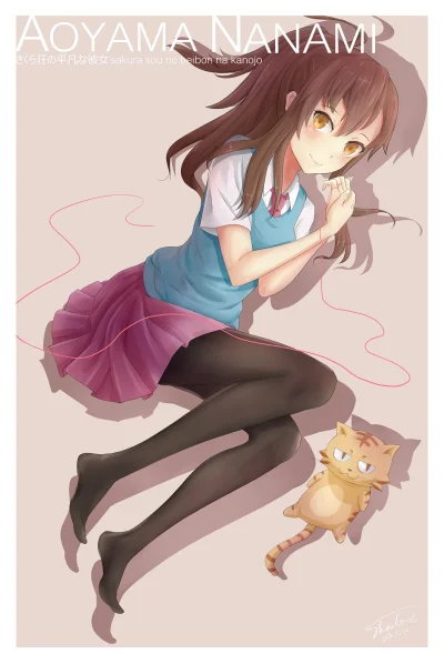 kedzior1916 - #randomanimeshit #sakurasou #sakurasounopetnakanojo #nanamiaoyama #neko