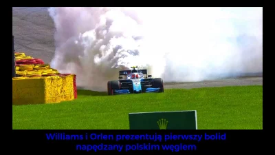 ChomikTwardyposlad - KWK Pniówek Williams Orlen Team
#f1 #heheszki