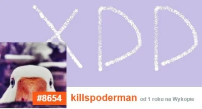 woistwurst - plusujcie profil @killspoderman, odwdzięczcie się za jego dzisiejsze plu...