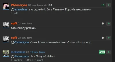 zrodznywzbozu - Co ten prezydent @lechwalesa taki nerwowy z rana? #obrazajo #bedzieba...