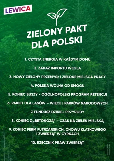 s.....0 - Zielony Pakiet dla Polski (✌ ﾟ ∀ ﾟ)☞
#polityka #lewica #razem #neuropa #wy...