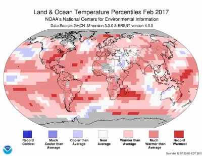 Sierkovitz - Globalny klimat: luty 2017

Kolejny miesiąc, kolejne pomiary. Tym raze...