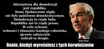 d.....l - No czo wy, na WOSie i w TVNie mówili że kto krytykuje demokrację ten faszys...