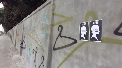 starface - Słynny mur przy Wyścigach na Służewcu, w #Warszawa. Graffiti nie ma, bo je...