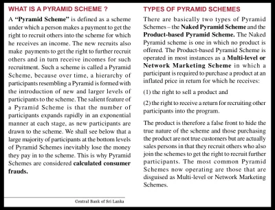 renalum - @albertbranka: Piramida typu Ponzi Scheme różni się od piramidy MLM. W pira...
