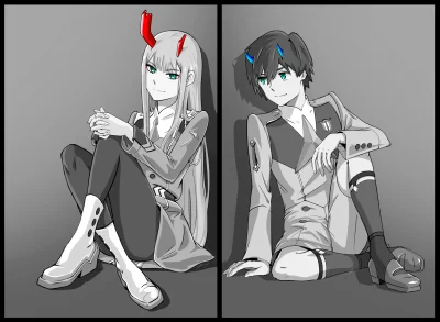 bakayarou - #randomanimeshit #darlinginthefranxx #zerotwo #hiro #codziennazerotwo #an...