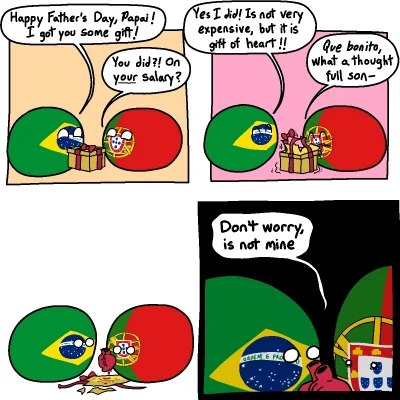 Zalbag - #brazylia #portugalia #heheszki #humorobrazkowy
Nie ma to jak być dumnym z ...