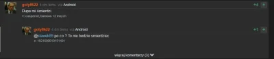 kontonr77 - @goly8622: Niby takie super życie, a sam pisałeś 4 dni temu, że ci d--a ś...