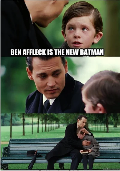 b.....h - > Ben Affleck założy kostium Batmana.

 Wielu by chciało z powrotem Christi...