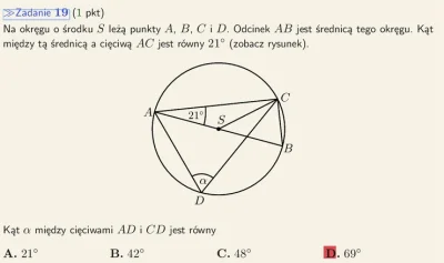 qps666 - #cke #matura

Ktoś jeszcze mierzył kąt w zadaniu 19. kątomierzem? xD

#fuckt...