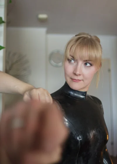 latexlover - #lateks #catsuit #ladnapani