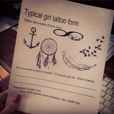 PonySlaystation - @SuperPunia: Mamy w studio folder "SHITTY GIRL TATTOOS" XD Nawet my...