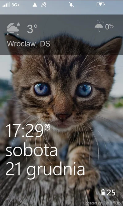 krisip - #windowsphone #caturday #pokazpulpit Urzekl mnie aż musze sie podzielić :)