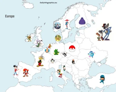skar - Najbardziej rozpoznawalne postaci animowane w europie, jest Polandball :) 
#p...