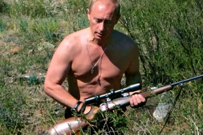 BaronAlvon_PuciPusia - @golowicz1000: Lalusie. Tylko Putin jest prawdziwym facetem.