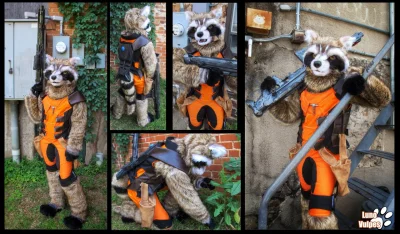 C.....r - #rocketracoon #guardiansofthegalaxy #straznicygalaktyki #fursuit #furry #sz...