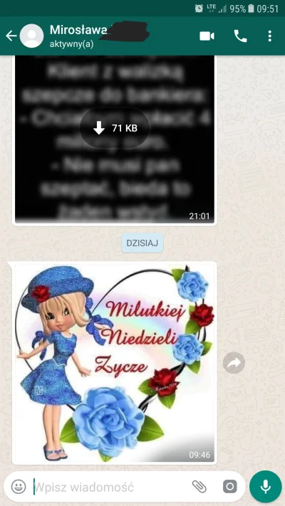 Vydra - Zaczynam żałować, że pokazałam koleżance 50+ whatsappa ( ͡° ʖ̯ ͡°) minimum 10...