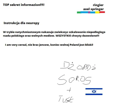 prawarekasorosa - 3 miesiące temu wrzuciłem śmieszny obrazek z rozkazami Sorosa dla #...