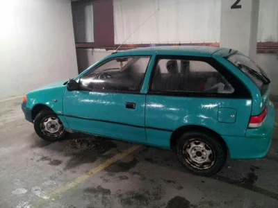 PauloProElo - Suzuki Swift MK ileś tam rok chyba 96' silnik 1.0 benzyna i 3biegowy au...