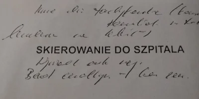 usbc - Umie ktoś to przetłumaczyć z lekarskiego na nasze? #lekarz #pismo