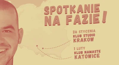 FantaZy - Spotkania z #przezswiatnafazie w #katowice i #krakow 
15zl bilet...