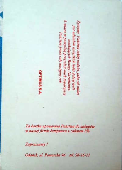 tomilipin - Druga strona tejże kartki.

Na uwagę zasługuje krótki numer telefonu, k...