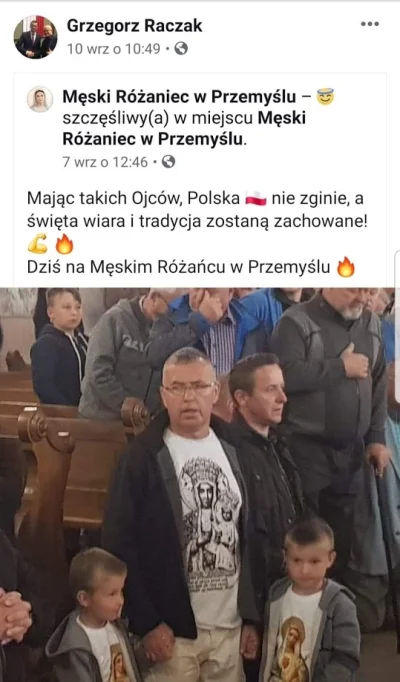 synadmina - > Jak to?! Przecież wszyscy z PiSu chodzą do kościoła. Nie wierzę :(

@...